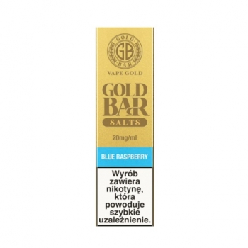 Liquid Gold Bar Salts - Blue Raspberry 10ml - 20mg
